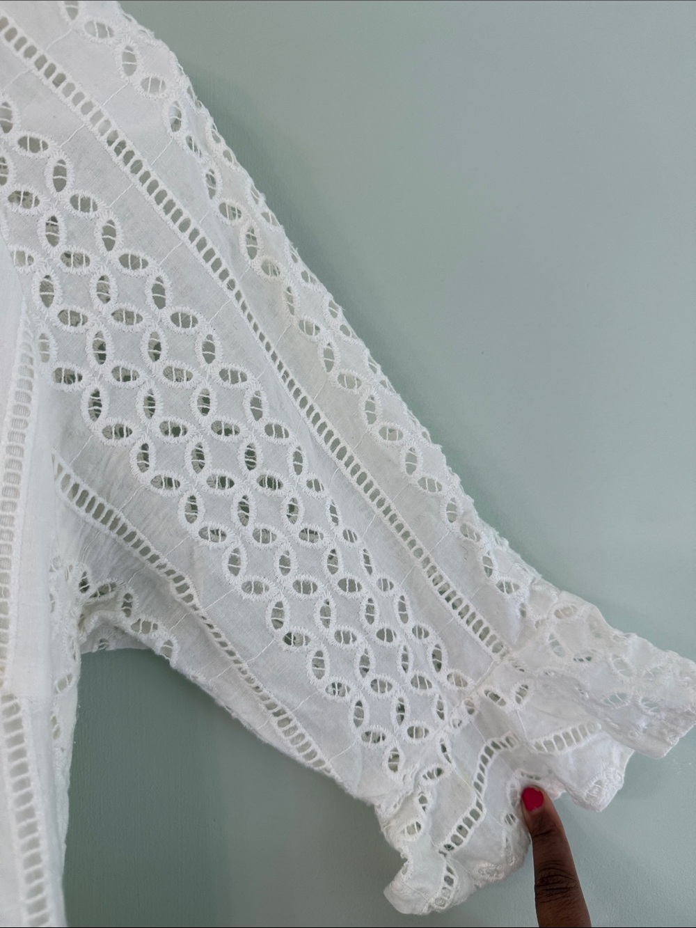 Simplee Apparel Cream Lace Mini Dress - Picture 5 of 5